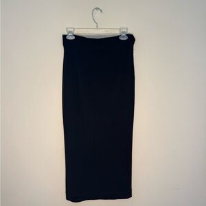 Moschino Black Maxi Pencil Skirt for Work